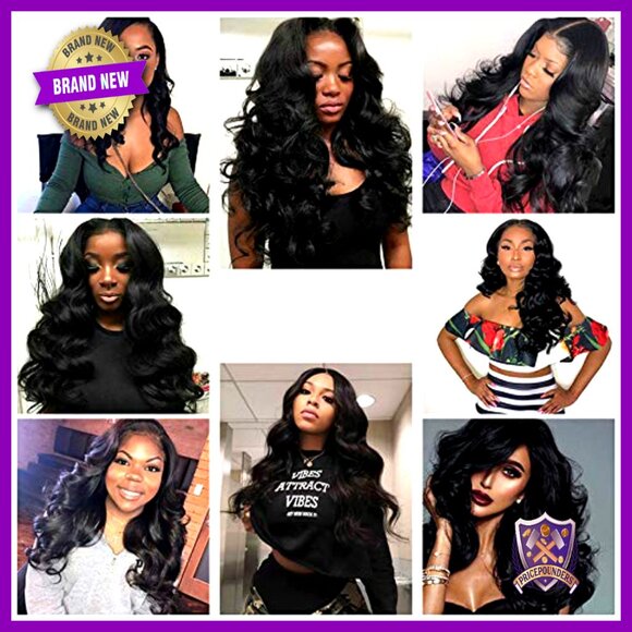 Body Wave Human Hair Extensions 16 18 20 Inch 3 Bundles Virgin Brazilian main image 6